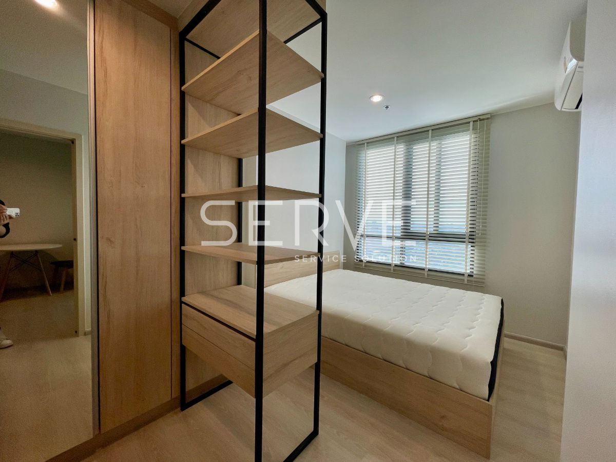 picture 1 Bed Large Room Unbloock View Nice Room Fully furnished Good Location 20 Steps From MRT Si La Salle Station  @ Nue Noble Srinakarin Lasalle - 5/9