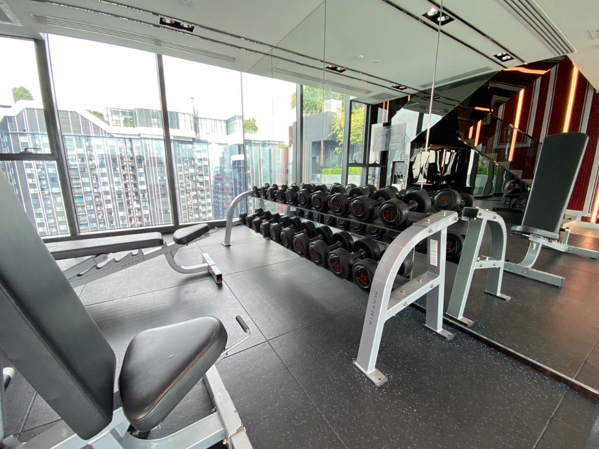 รูป ขายคอนโดไลฟ์ อโศก ไฮป์ ห้อง 1 ห้องนอน 1 ห้องอเนกประสงค์ 1 ห้องน้ำ ทำใหม่ทั้งห้อง ห้องมุม อยู่ชั้นส่วนกลาง - รูปที่ 23/34