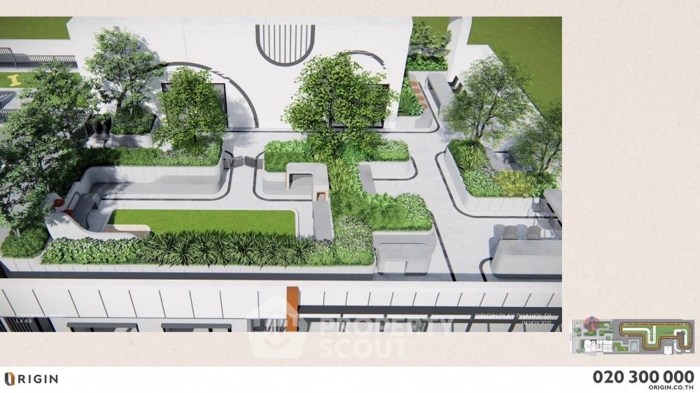 picture 2-BR Condo at Origin Place Phahol 59 Station in Anusawari (ID 1384673) - 10/27