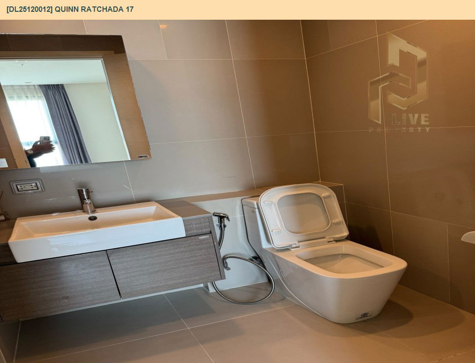 picture DL25120012 Condo for rent, Quinn Ratchada 17 near MRT สุทธิสาร, ready to move in, call urgently 0638692663 LineID @655ebbvc - 7/10