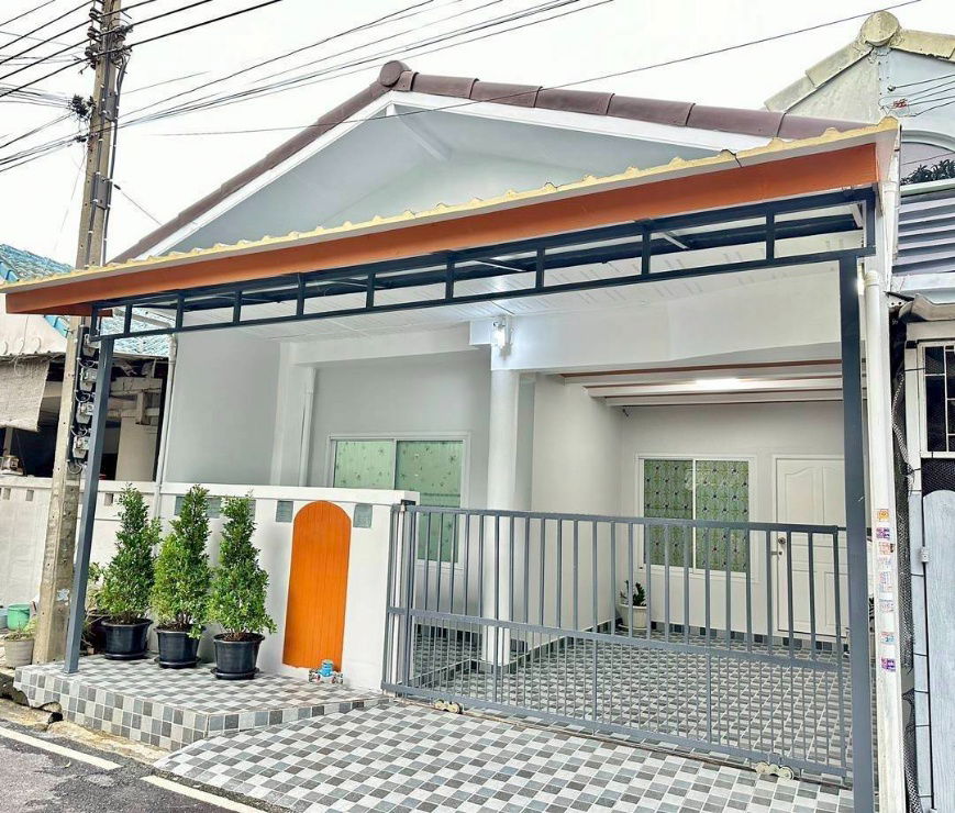 รูป บ้านสวย ถนนเมน ทำเลดี  หลังบ้านโล่ง  หมู่บ้านร่มเงาไม้ บางบัวทอง ถนนวัดลาดปลาดุก - รูปที่ 3/16