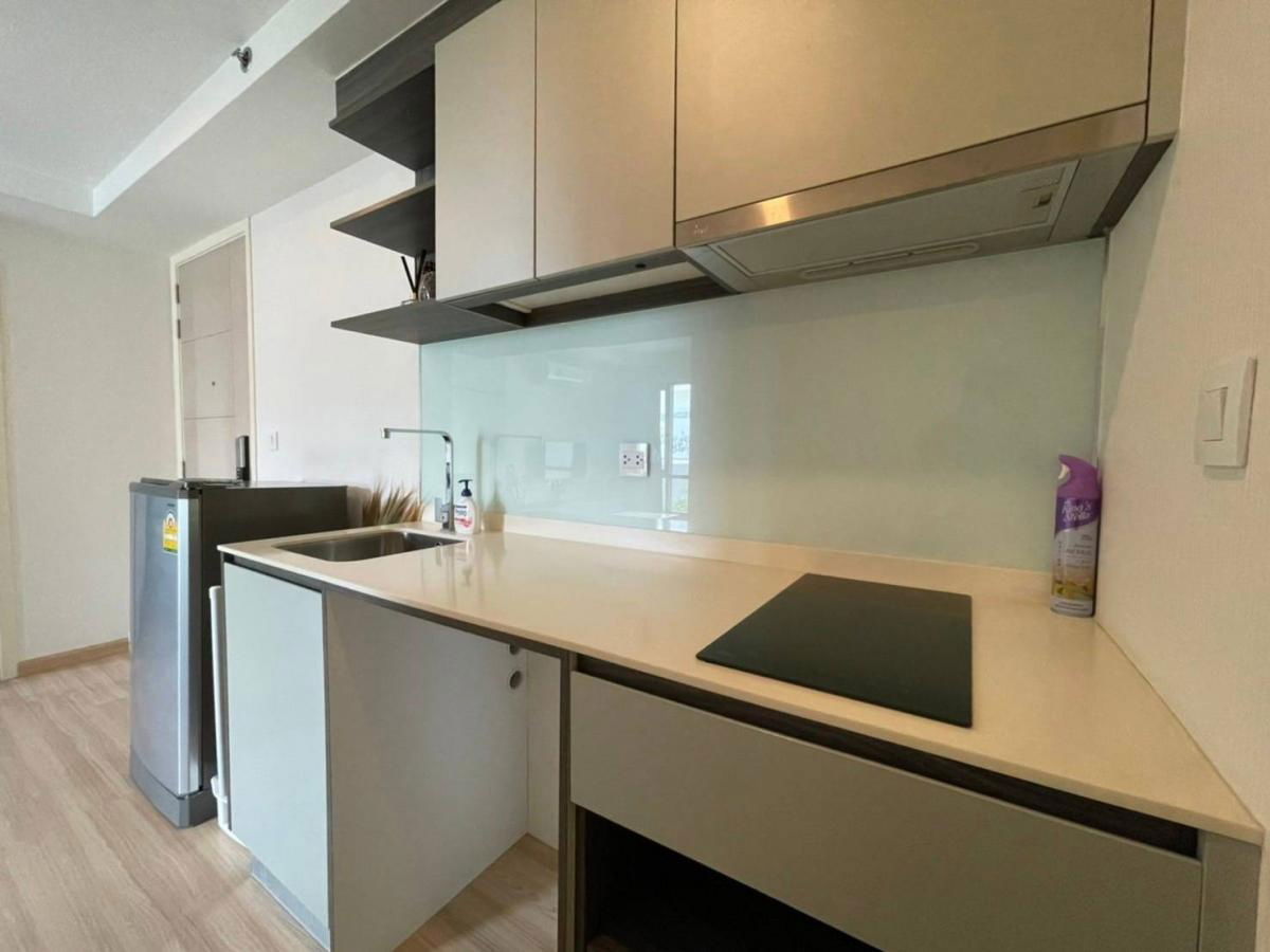 รูป ให้เช่าคอนโด ไนท์บริดจ์ สกายซิตี้ สะพานใหม่ ติดBTSสายหยุด พร้อมเฟอร์นิเจอร์ และเครื่องใช้ไฟฟ้า ขนาด 29 ตร.ม. 12,000/เดือน - รูปที่ 8/11