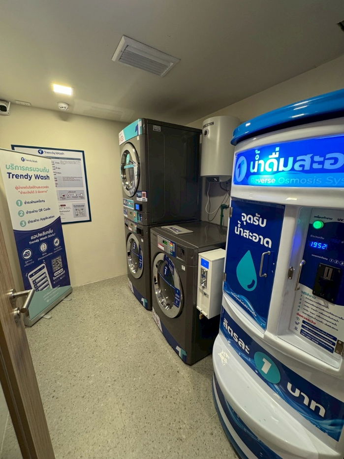 picture Condo for rent, The Muve Sukhumvit 107, 3rd floor, built-in, luxurious throughout the room, very beautiful, pets allowed, rental price 13,000 baht. - 26/36