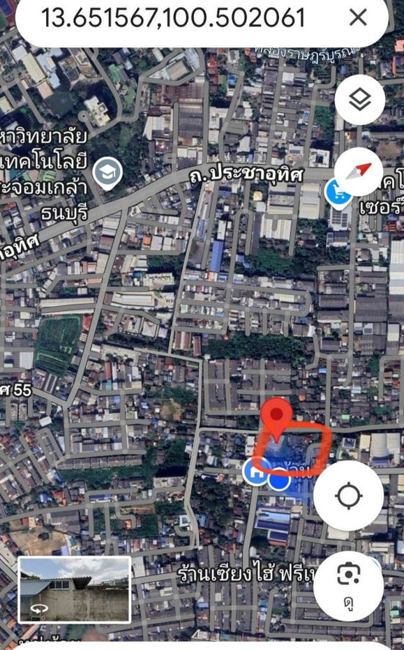 รูป ขายที่ดินเปล่าถมแล้ว 1 - 2 - 46.2 ไร่ ติดถนน ซอยประชาอุทิศ 33 แยก 4 ราษฎร์บูรณะ บางมด ทุ่งครุ ใกล้เซ็นทรัลพระราม 2 - รูปที่ 8/8