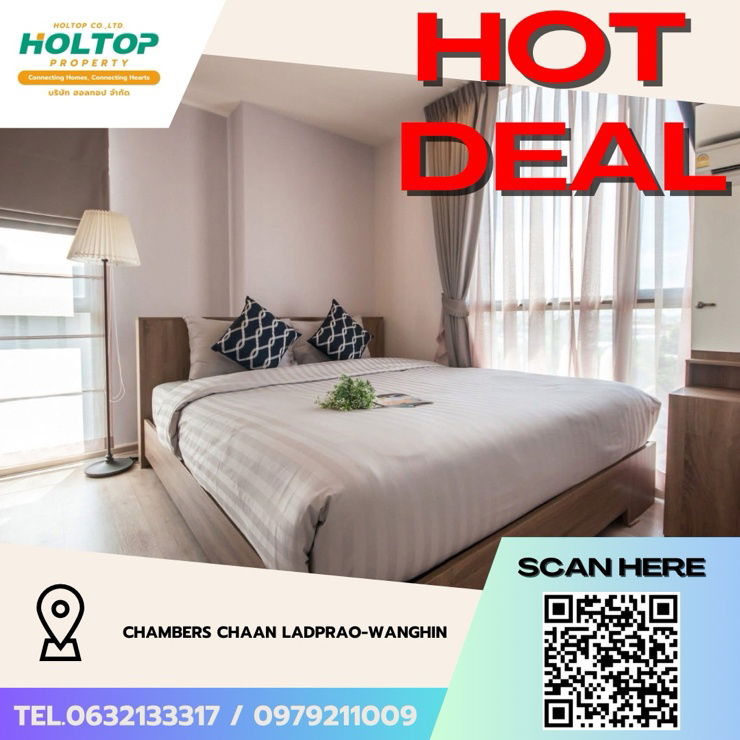 picture #Z3408💥 011268 🔥Condo for rent: CHAMBERS CHAAN Ladprao-Wanghin - 1/9