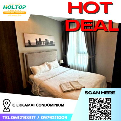 Condos for rent : #R7916 🎉 011268 Condo for rent at C Ekkamai Condominium