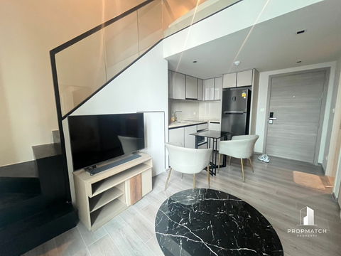 PM035540✨Flash Deal ✨The Reserve Phahol - Pradipat ( 1Bed 1Bath 40SQM.) แต่งครบพร้อมอยู่ !! เพียง 23,000 บาทต่อเดือน Tel.0981315848 @propmatch