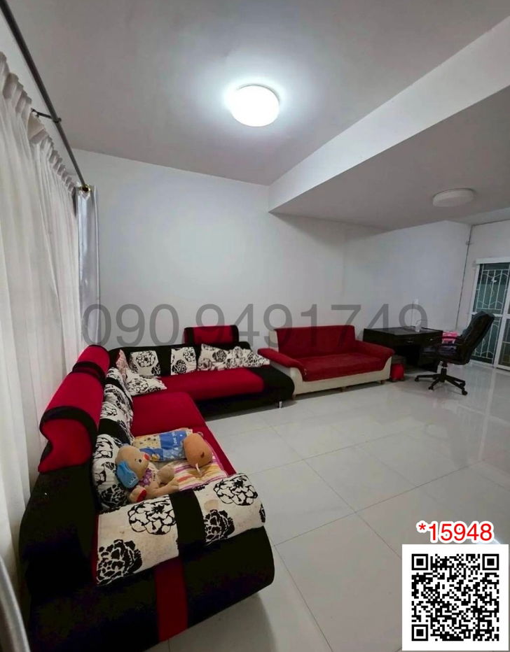 รูป เช่า ทาวน์เฮาส์ 2 ชั้น ขนาด 3 ห้องนอน เดอะคอนเนค 22 รามอินทรา-มีนบุรี ใกล้ รถไฟฟ้าสายสีชมพู สถานีมีนบุรี - รูปที่ 2/8