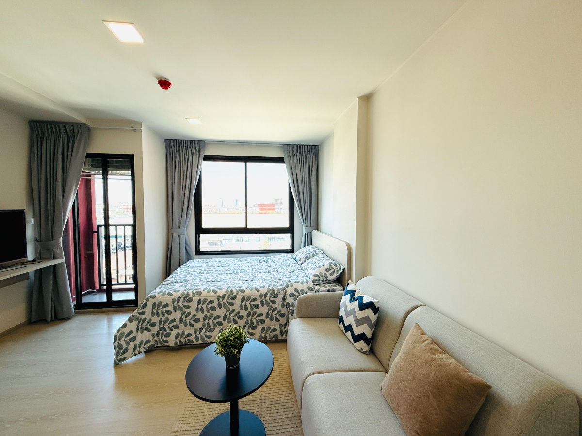 รูป 📣ให้เช่าคอนโด✨ “ Dcondo Hype ” ห้องใหญ่ ตรงข้ามม.กรุงเทพ 🚌มีบริการรถตู้รับ-ส่งฟรี💫  - รูปที่ 4/9