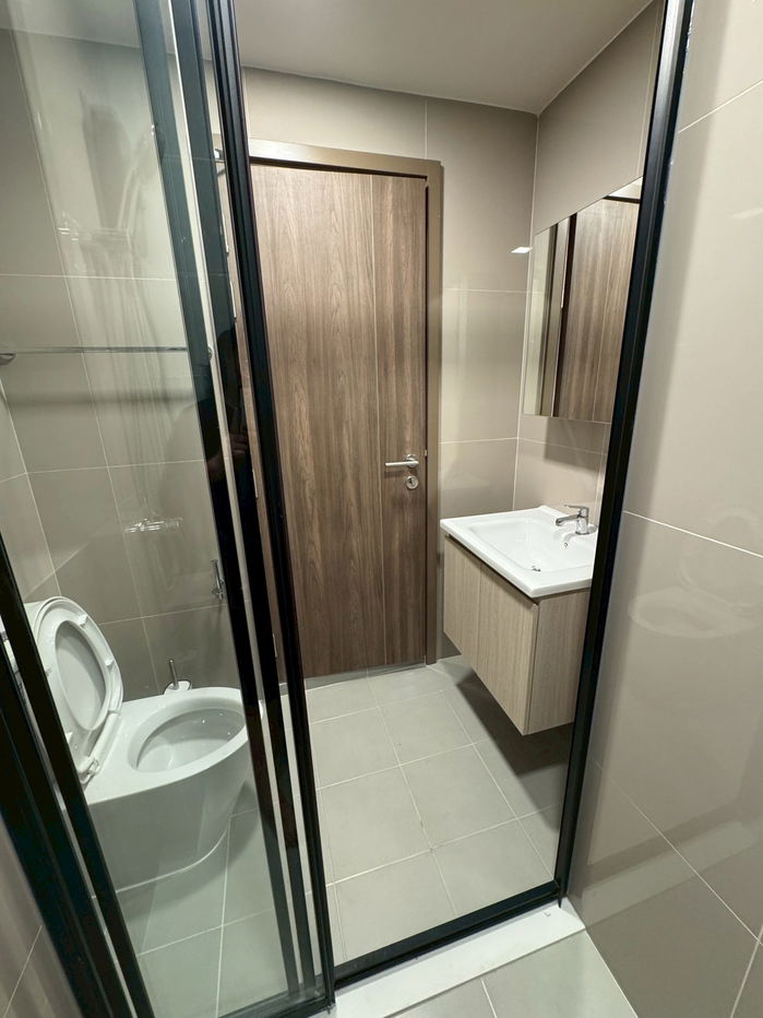 picture Condo for rent, The Muve Sukhumvit 107, 3rd floor, built-in, luxurious throughout the room, very beautiful, pets allowed, rental price 13,000 baht. - 6/36