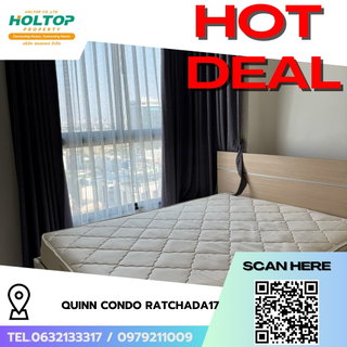 รูปภาพ #R7913  🎉 011268  ให้เช่าคอนโด Quinn Condo Ratchada17