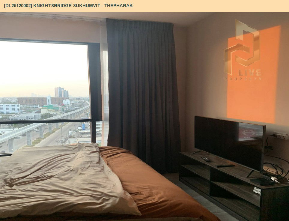 picture DL25120002 Condo for sale, Knightsbridge Sukhumvit - Thepharak near MRT สถานีทิพวัล, ready to move in, call urgently 0638692663 LineID @162cjixi - 6/9