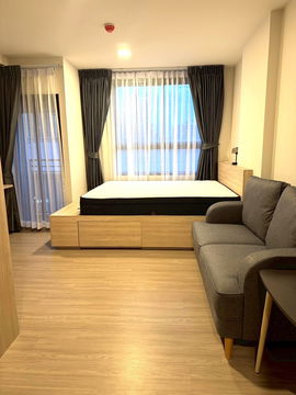 Condo for rent, The Muve Sukhumvit 107, 3rd floor, built-in, luxurious throughout the room, very beautiful, pets allowed, rental price 13,000 baht.