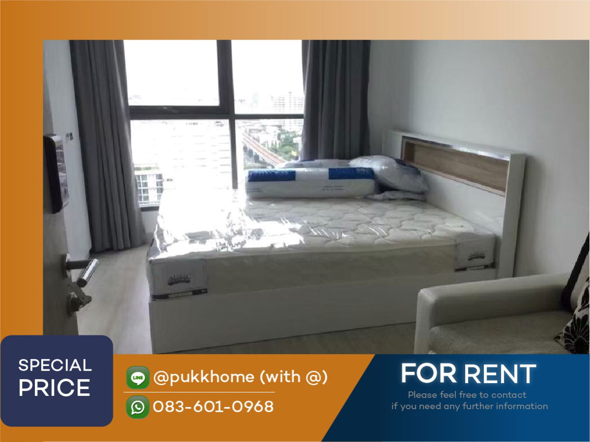 picture Ideo Mobi Sukhumvit 81 ✨RENT 13K ✨High Floor 📞 Line : @pukkhome (with @) - 1/9