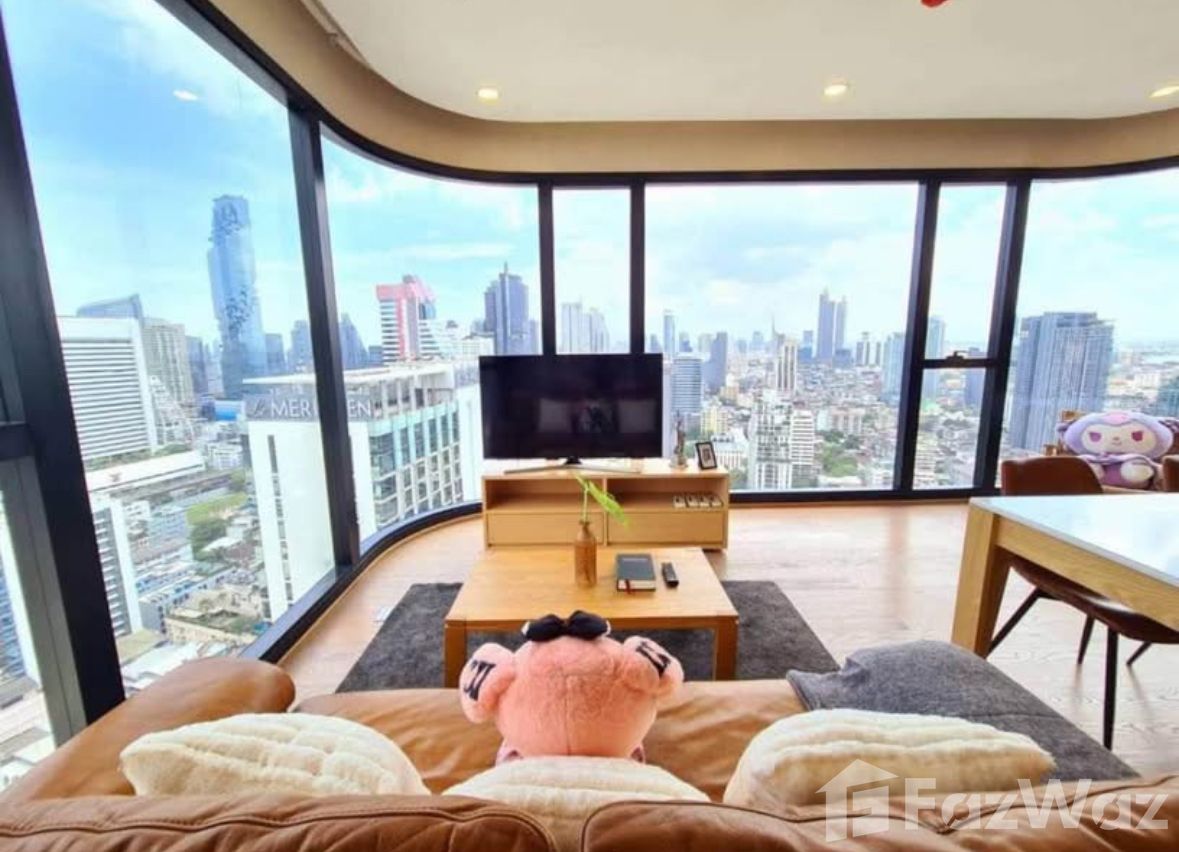 รูป คอนโดให้เช่า 2 ห้องนอน ในโครงการ แอชตัน จุฬา – สีลม 1981293 - รูปที่ 1/13