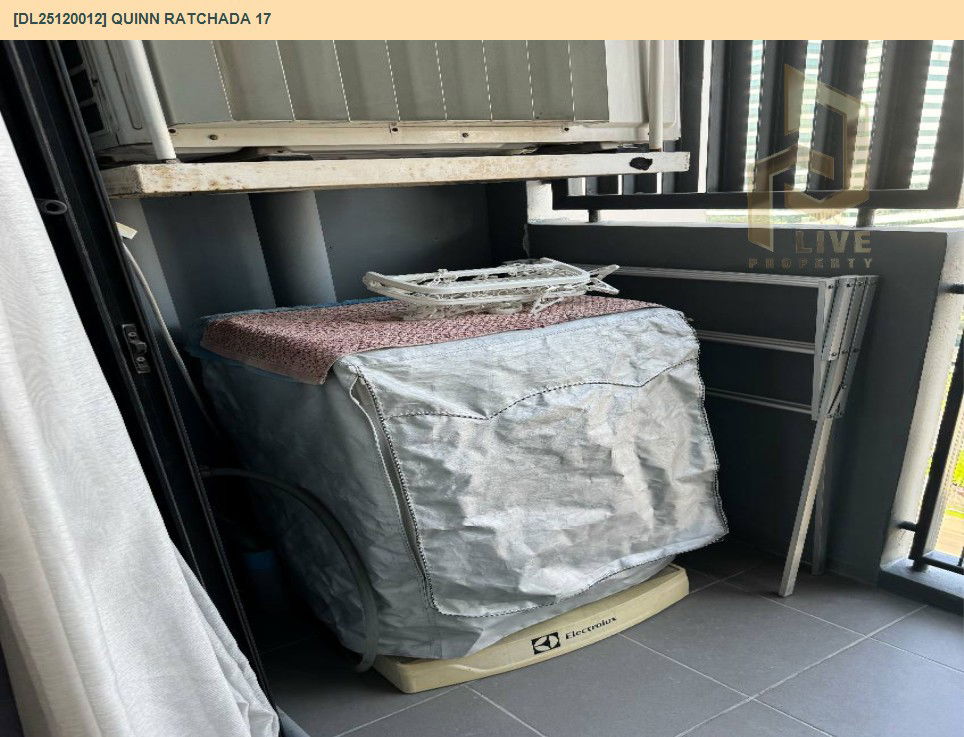 picture DL25120012 Condo for rent, Quinn Ratchada 17 near MRT สุทธิสาร, ready to move in, call urgently 0638692663 LineID @655ebbvc - 10/10