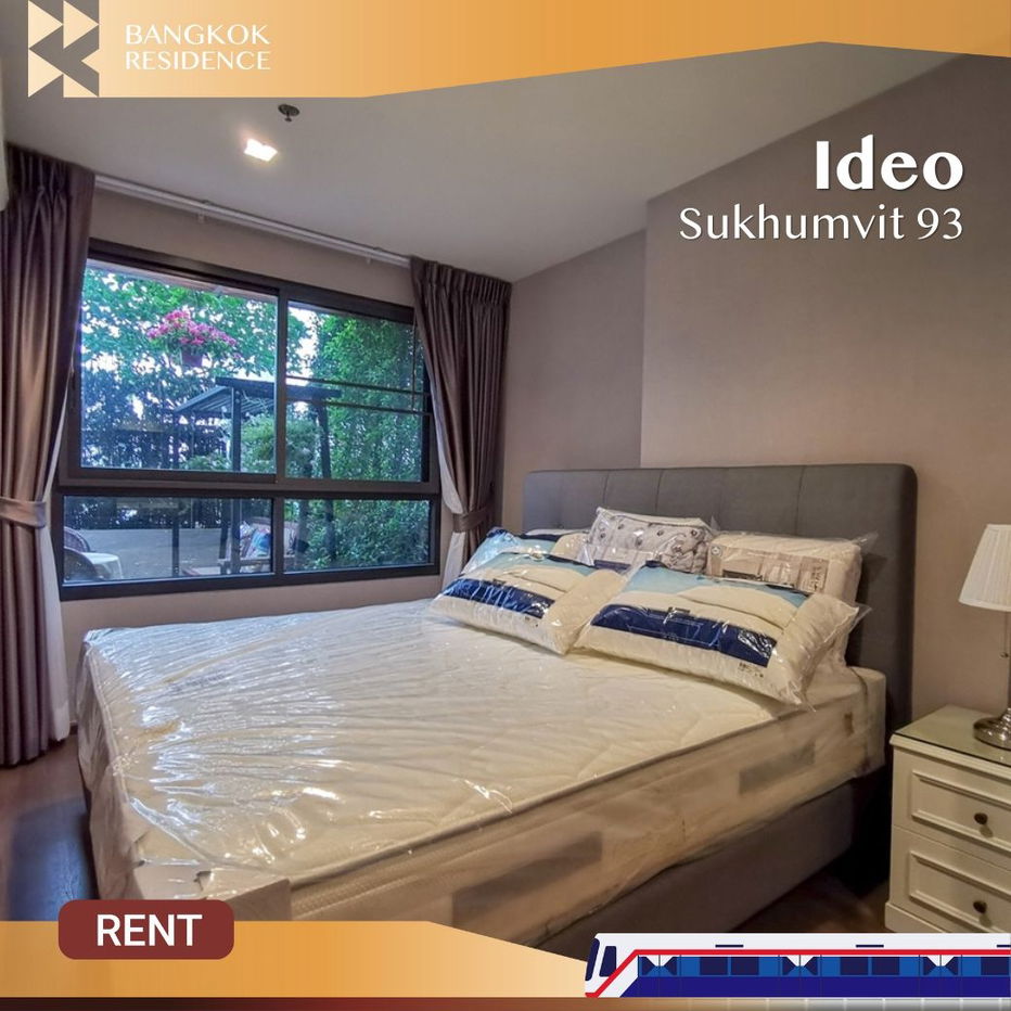 picture  Ideo Sukhumvit 93 🌊 Large Balcony, Only 2 Units in the Building 🌿 Near BTS Bang Chak  - 1/8