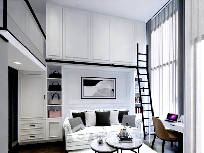 ขายคอนโด : คอนโด 1-ห้องนอน ที่ ไนท์บริดจ์ สเปซ พระราม 9 ใกล้ MRT พระราม 9 (ID 2429368)