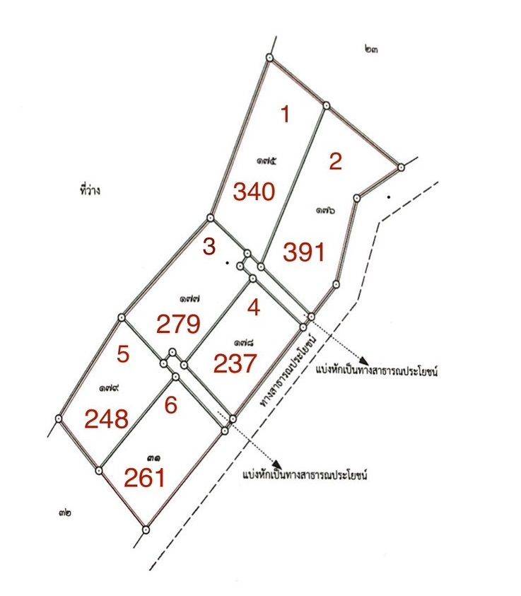 รูป ที่ดินสำหรับปล่อยขาย 920 ตารางเมตร แถว ใน ทับใต้ (ID 2080107) - รูปที่ 6/6