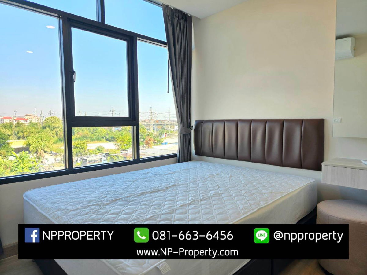 รูป 💼 คอนโดใหม่ให้เช่า ห้องสวยมาก! เพียง 6,500 บาท/เดือน 🏙️ Indeed Park Amata | ตึก C ชั้น 4 | ขนาด 24 ตร.ม. - รูปที่ 2/14