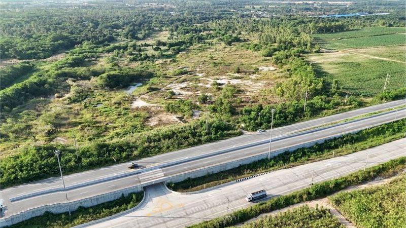 รูป ขายที่ดินบ้านบึง คลองกิ่ว แปลงสวย ติดถนน331 ใกล้นิคมอุตสาหกรรมWha2 - รูปที่ 5/10