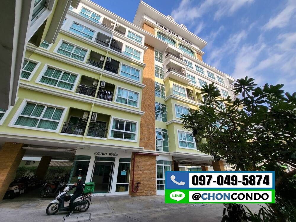 รูป Urbana Condo Bangsaen ชั้น4 ----------Tel 097-049-5874 (Line: @choncondo มี@ด้วย) - รูปที่ 9/10