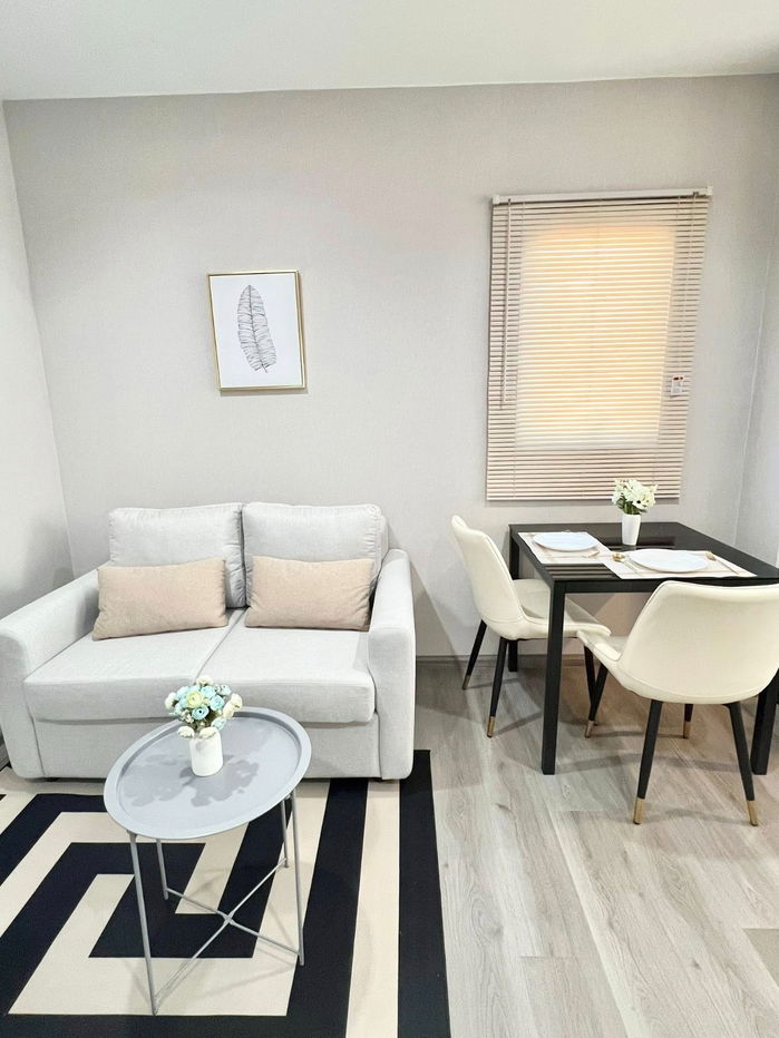 picture The Politan Rive | Price 15,000 baht | Beautiful room, good view, fully furnished, ready to move in - 8/17