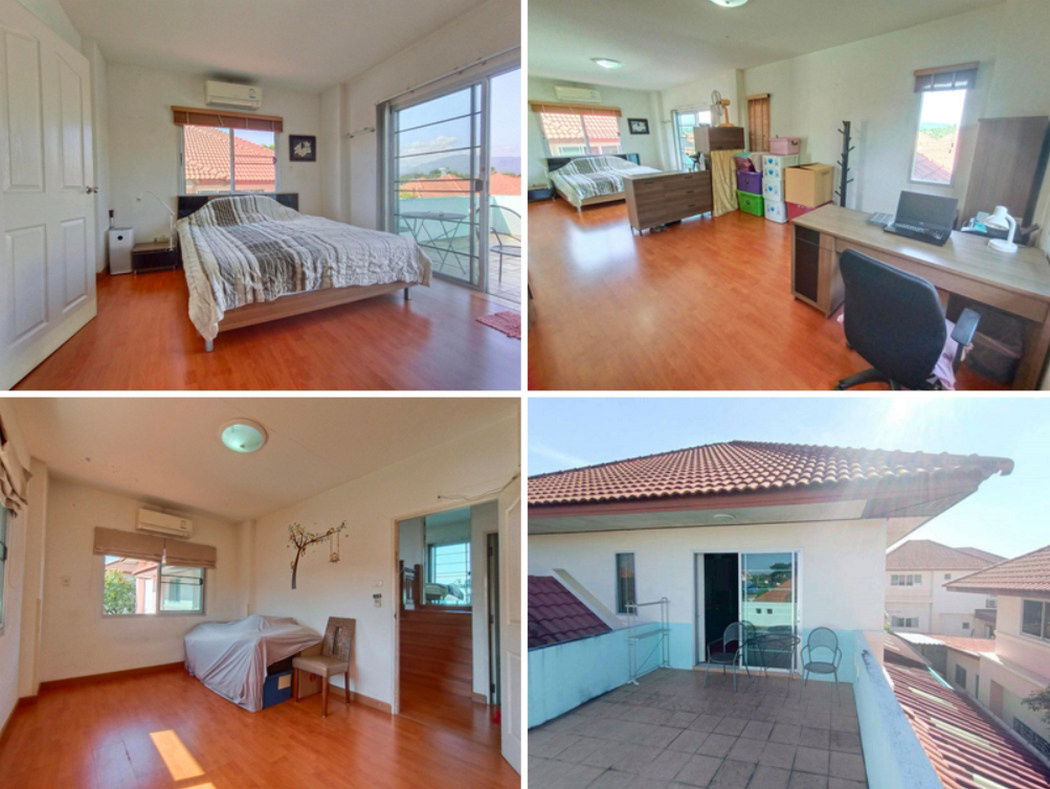 picture Call : 093-140-2041 Corner house 2-storey, Doi Suthep Mountain View in Hangdong, Chiang Mai Near Big C Hangdong - 9/13