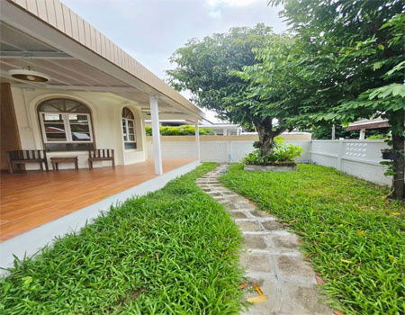 รูป ขายบ้าน รีโนเวทใหม่ชั้นเดียว 5 นอน 2 น้ำ 80 ตรว. ใกล้สี่แยกหนองหอย 400เมตร - รูปที่ 2/8