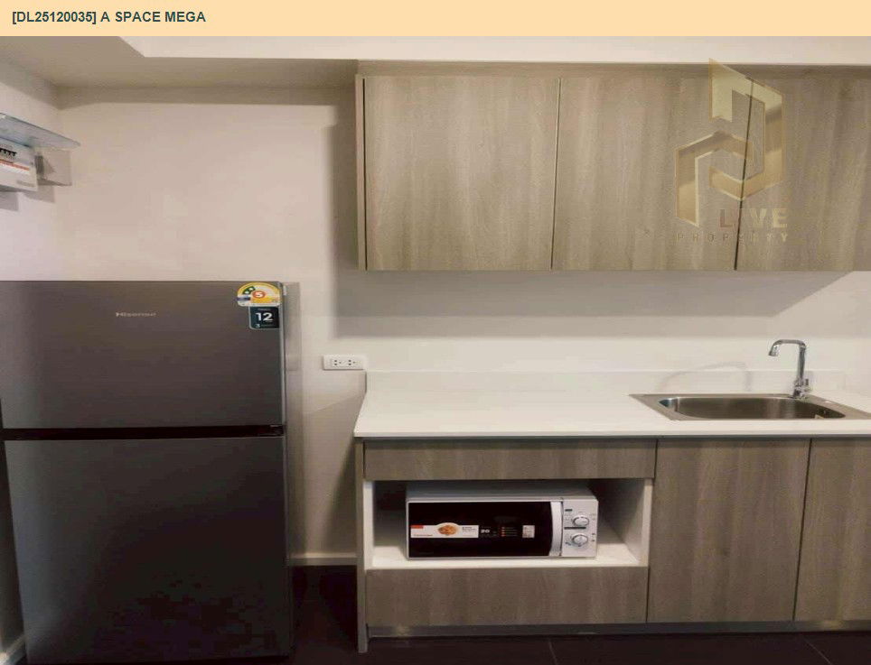 picture DL25120035 Condo for rent, A space mega near -, ready to move in, call urgently 0638692663 LineID @897iyzll - 7/11