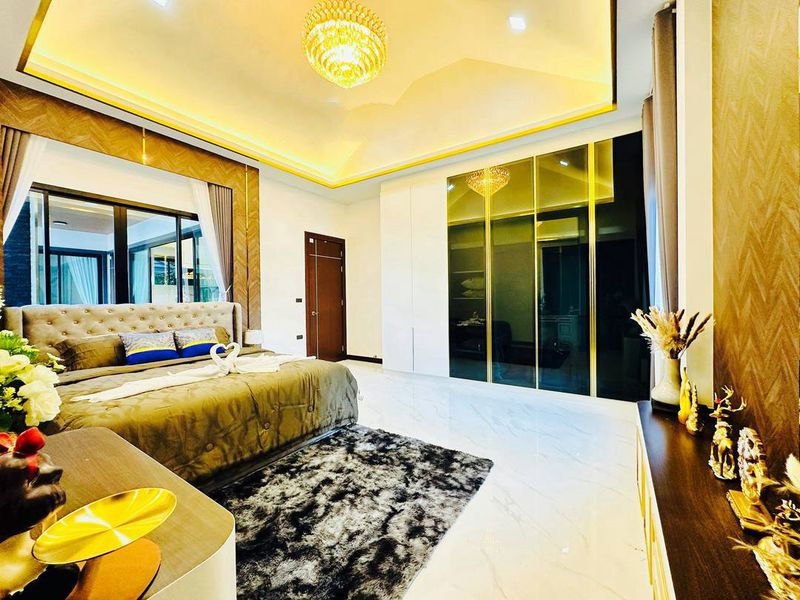 รูป ขายพลูวิลล่าพัทยา  สไตล์ Modern Luxury ใกล้อ่างเก็บน้ำมาบประชัน  - รูปที่ 3/20