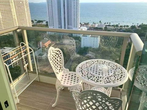 ⛵ Riviera Jomtien ⛵ Foreignert quota / Sea view / 27F / Studio room for quick sale彡