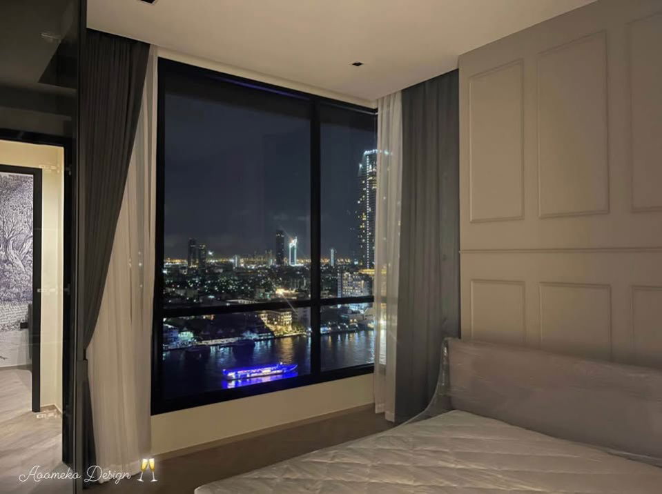 รูป 🏙️ ให้เช่า | Chapter Charoennakorn Riverside📍ใกล้ BTS กรุงธนบุรี💵 ค่าเช่า: 45,000 บาท/เดือน📋 รหัสทรัพย์: RS3747 - รูปที่ 10/16