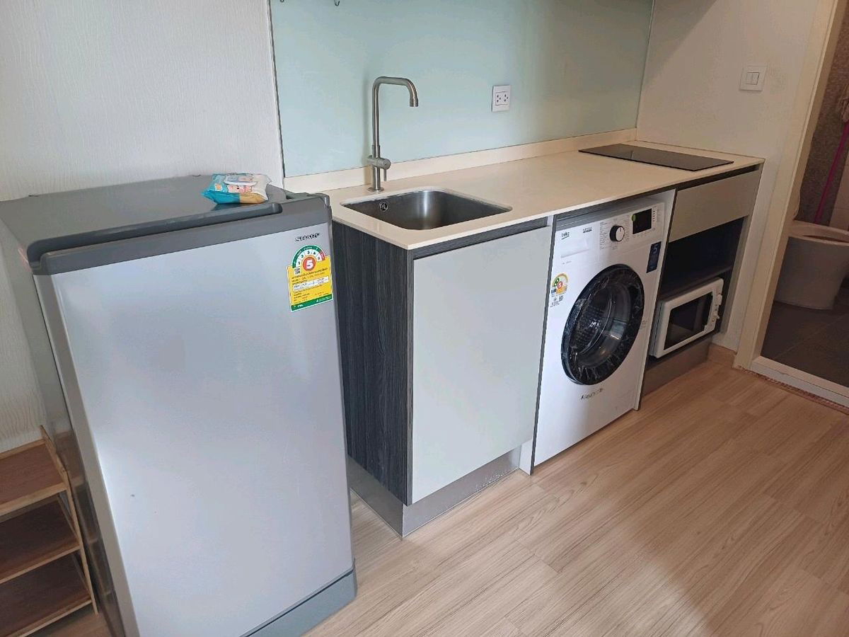 รูป ให้เช่าคอนโด ไนท์บริดจ์ สกายซิตี้ สะพานใหม่ ติดBTSสายหยุด พร้อมเฟอร์นิเจอร์ และเครื่องใช้ไฟฟ้า ขนาด 29 ตร.ม. 12,000/เดือน - รูปที่ 11/11