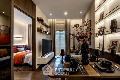 ขายคอนโด : คอนโด 1-ห้องนอน ที่ นิว อีโว พัฒนาการ ใกล้ ARL หัวหมาก (ID 2029033)