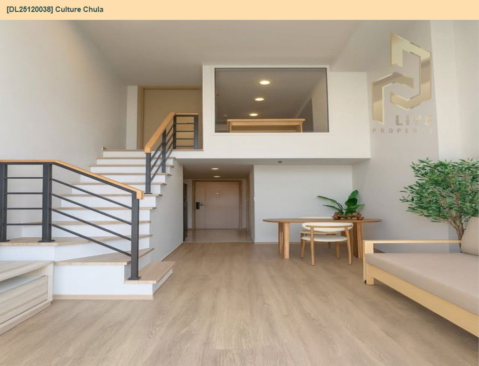 picture DL25120038 Condo for rent, Culture Chula near MRT สามย่าน, ready to move in, call urgently 0638692663 LineID @162cjixi - 5/5