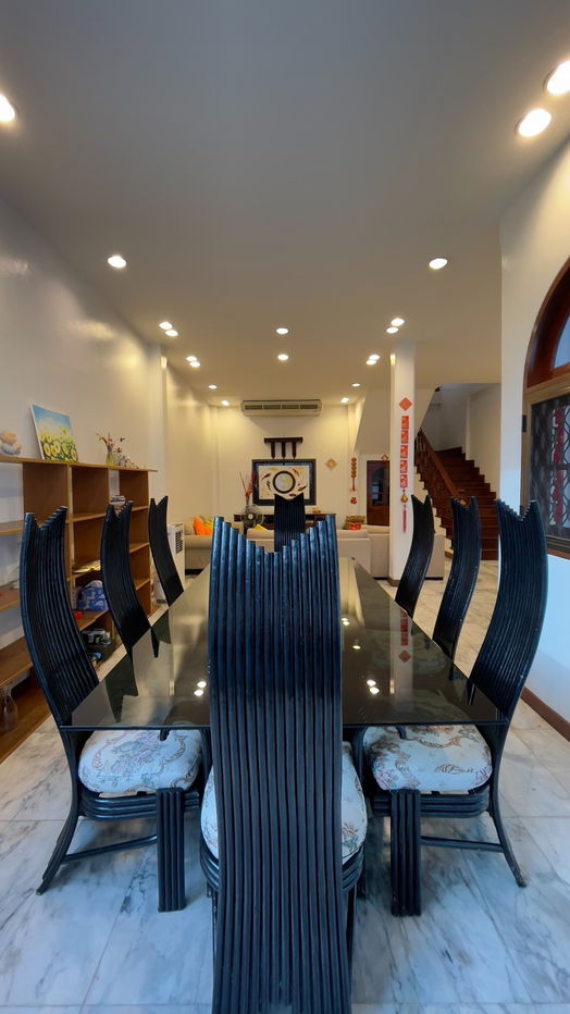 picture 4-storey townhouse, Ekkamai Villa project, Soi Sukhumvit 63, near BTS Ekkamai, only 2 kilometers. - 10/36