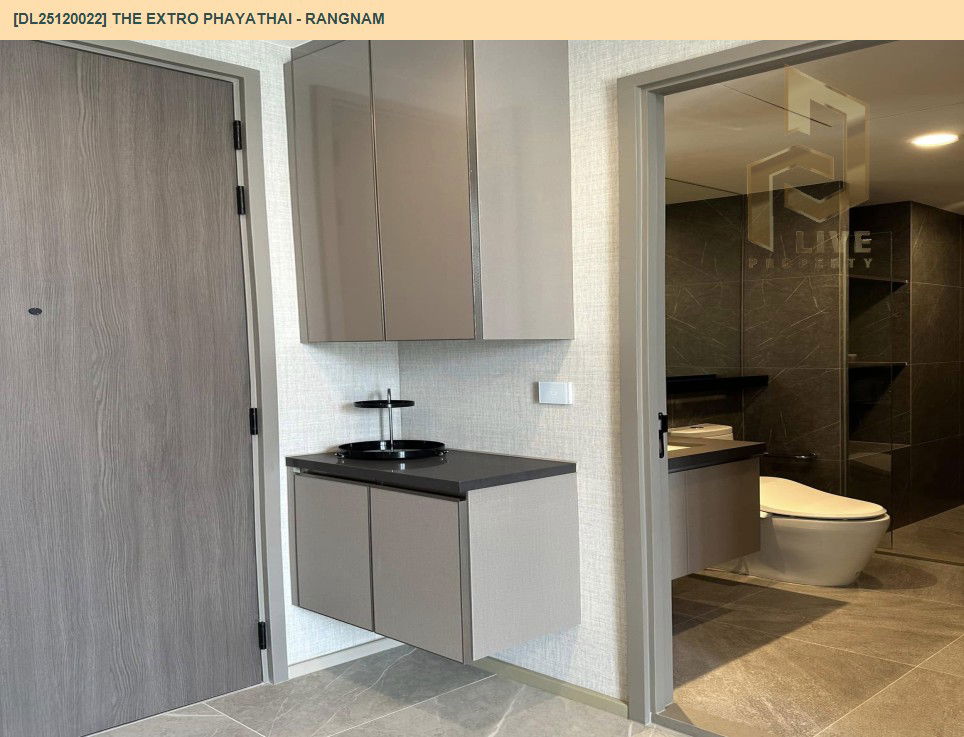 picture DL25120022 Condo for rent, THE EXTRO Phayathai - Rangnam near -, ready to move in, call urgently 0638692663 LineID @655ebbvc - 6/7