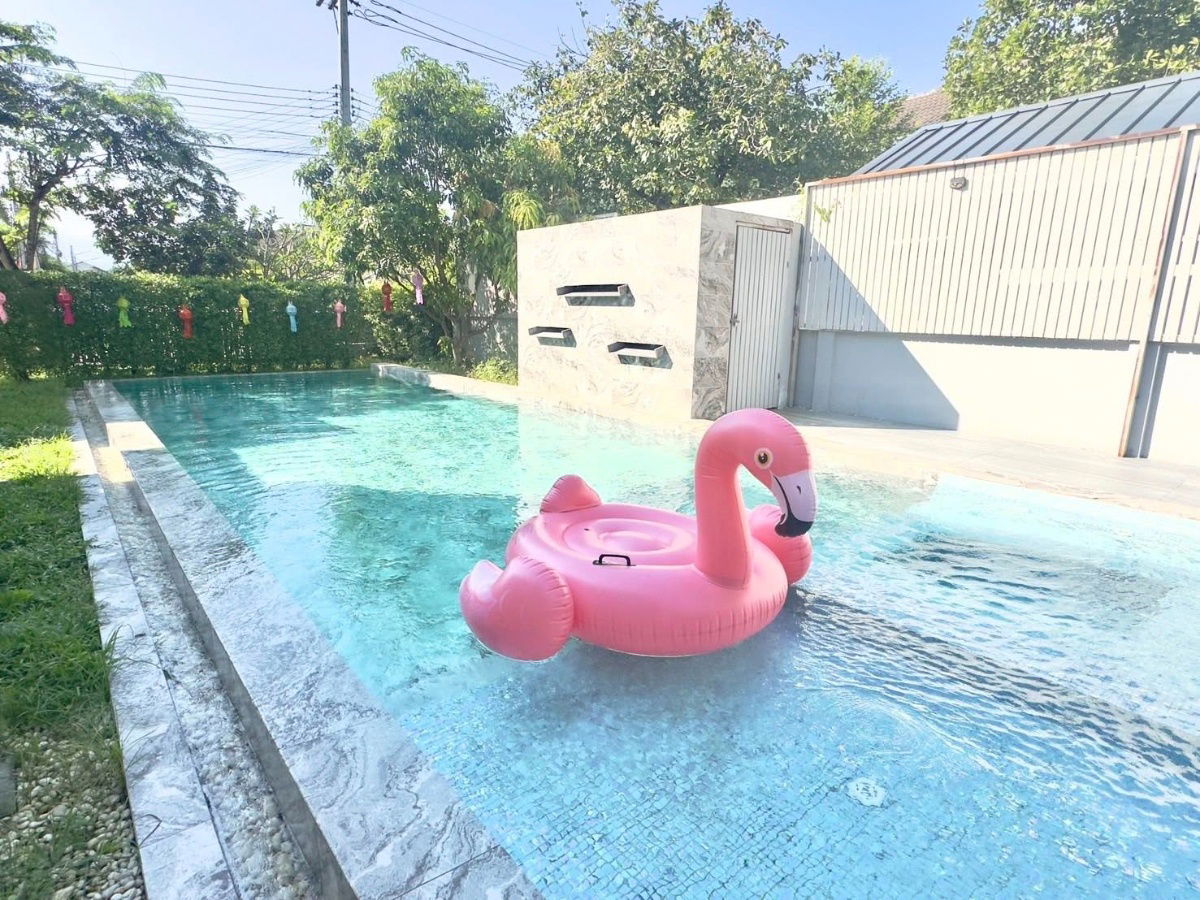 รูป บ้านพร้อมสระว่ายน้ำส่วนตัว  5ห้องนอน  4ห้องน้ำ  1ห้องรับแขก  2  ที่จอดรถ - รูปที่ 26/27