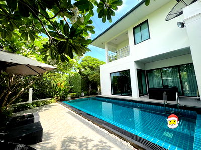 เช่าบ้านเดี่ยว ถนนกิ่งแก้ว : 🏡 Blue Lagoon 2 – Pool Villa สุดหรู ทำเลบางนา–สุวรรณภูมิ บ้านหลังมุม 4 ห้องนอน 6 ห้องน้ำ พื้นที่ใหญ่เป็นพิเศษ 1