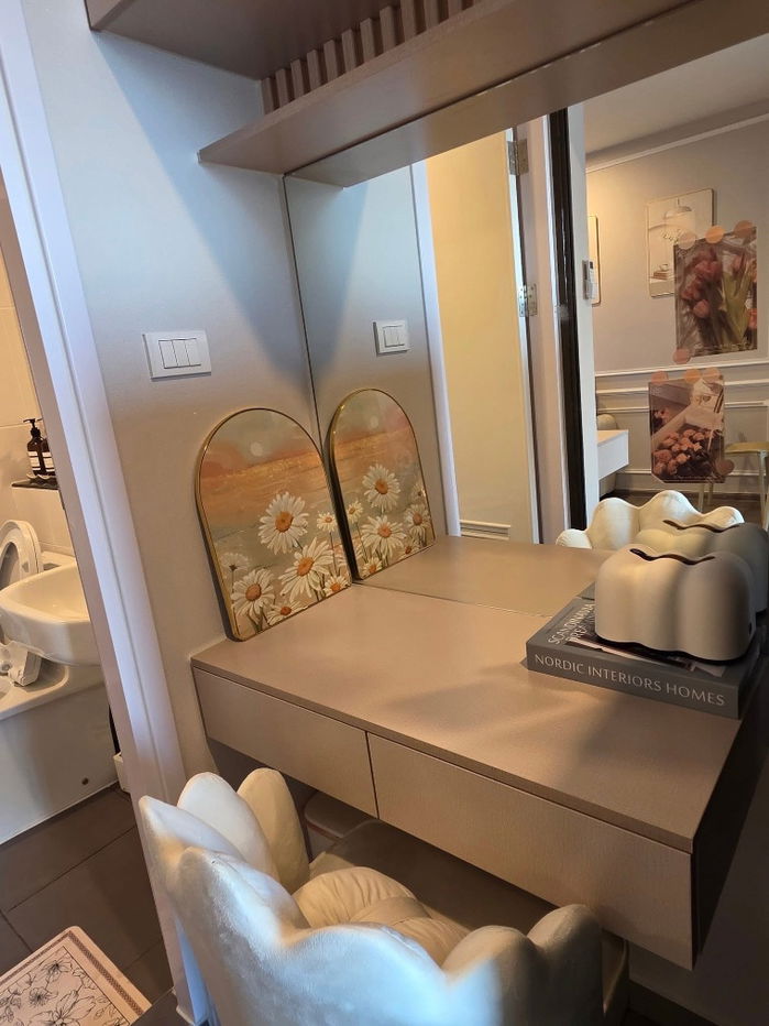 รูป 🤎🤍 ให้เช่า ห้องใหม่มือ 1 พร้อมเข้าอยู่  🤍🤎  รอลูกค้าคนแรกของห้องนี้เลยย  Regent Home Wutthakat - รูปที่ 5/9