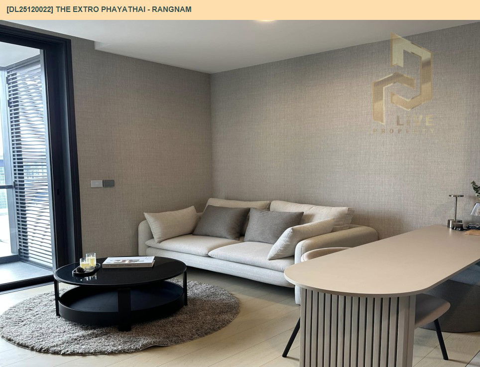 picture DL25120022 Condo for rent, THE EXTRO Phayathai - Rangnam near -, ready to move in, call urgently 0638692663 LineID @655ebbvc - 3/7