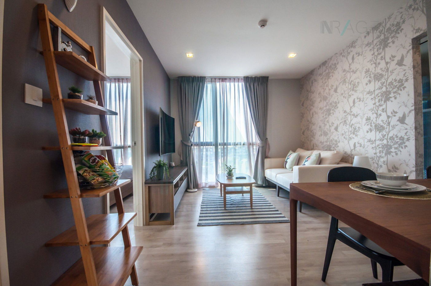 picture 📌 For Rent Condo CHAMBERS CHAAN Building A, Floor 7,2 bed room, Room size 40 sqm - 3/8