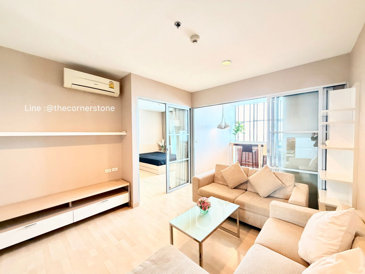 รูป ห้องสวย❗️ชั้นสูง ให้เช่า “ 𝐑𝐡𝐲𝐭𝐡𝐦 𝐑𝐚𝐭𝐜𝐡𝐚𝐝𝐚 “  1 ห้องนอน 1 ห้องน้ำ ติด MRT-รัชดาภิเษก  [251453 ] - รูปที่ 11/16