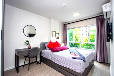 Condos for sale 700 Year Sports Arena Chiang Mai : 🏢 For Sale – D RIN CONDO, 3rd Floor | Pool & Garden View