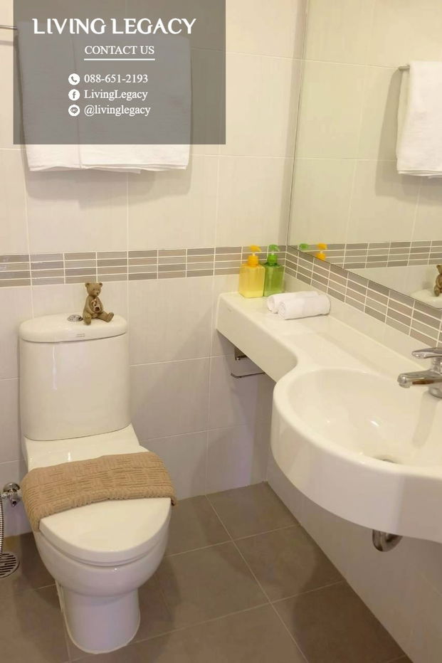 รูป SH6HMA ให้เช่าคอนโด Lumpini Place Srinakarin - Huamark Station 26 ตร.ม. ชั้น 5 ตึก A line id : @livinglegacy - รูปที่ 13/14