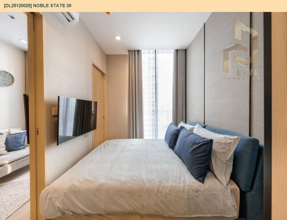 picture DL25120025 Condo for rent, NOBLE STATE 39 near BTS Phrom Phong, ready to move in, call urgently 0638692663 LineID @655ebbvc - 11/12