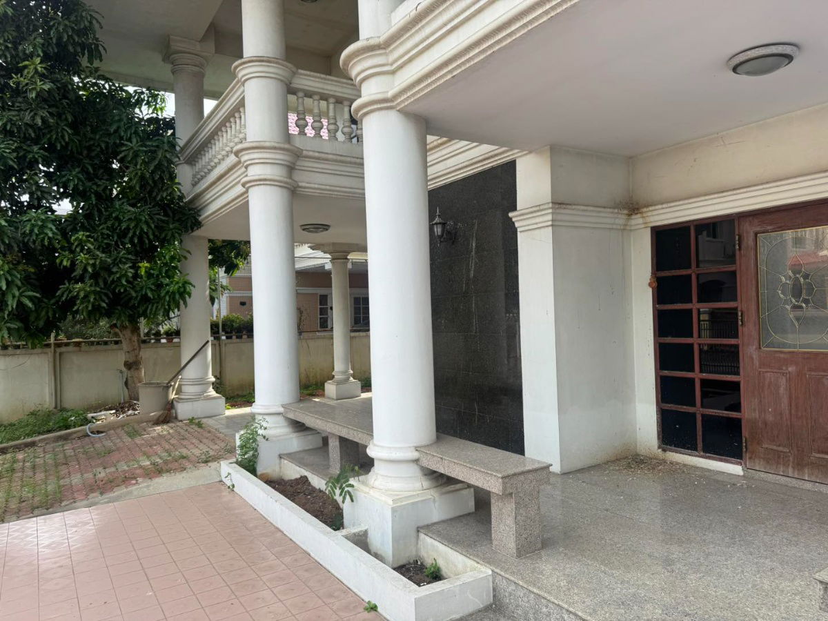 picture Single-family house for sale, 100 sq wah, corner unit, large house in Amornchai Village 3. - 28/31