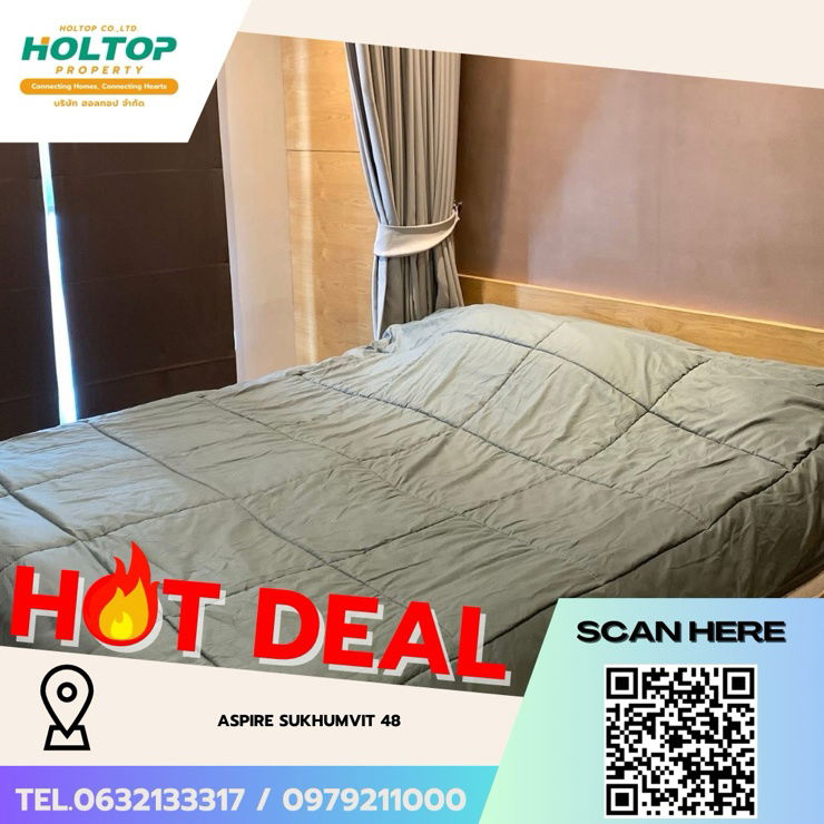 รูป #Z3411💥 011268 🔥 ขายคอนโด Aspire Sukhumvit 48 - รูปที่ 1/8