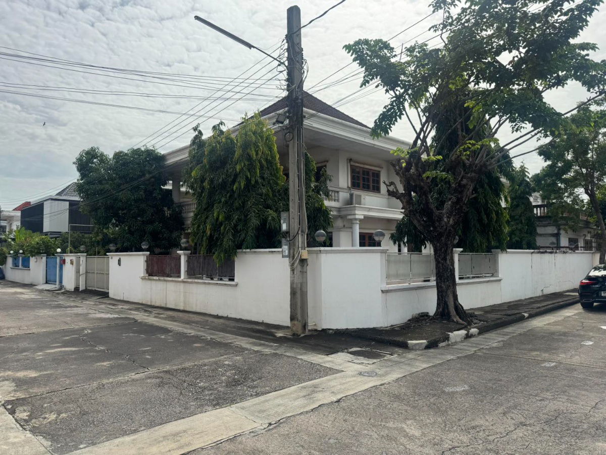 picture Single-family house for sale, 100 sq wah, corner unit, large house in Amornchai Village 3. - 5/31